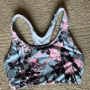 Floral Nike Sports Bra